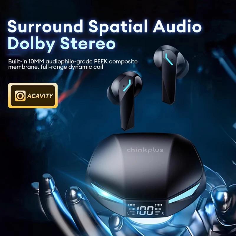 2025 New Lenovo XT53 Wireless Bluetooth Earphones Low Latency Gaming Headphones HIFI Quality Sound HD Voice Noise Cancelling Earbuds