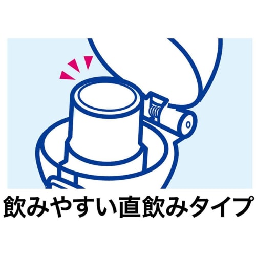 Skater Children's Water Bottle, 480ml, Direct Drinking, Plastic, One-Touch Operation, Dishwasher Safe, Made in Japan, Toretans and Hapidanbui, for Boy