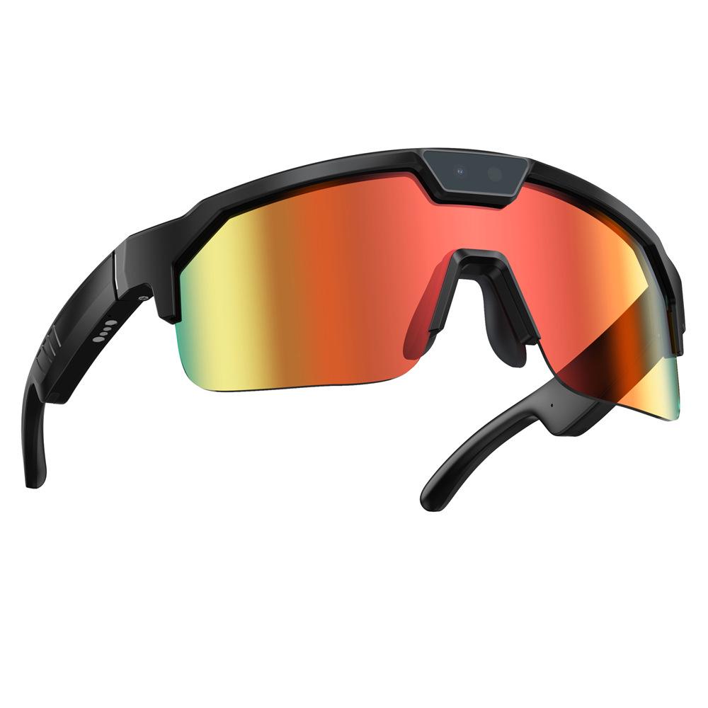Crosser Q01 Smart Glasses: 8MP Camera, Video Recording, 6-Axis Gyro Stabilization, Ideal for Outdoor Sports & Cycling.