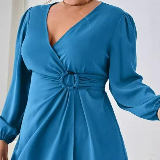 Plus Size Women's Luxury Formal Dress - Elegant Fashion for Special Occasions
