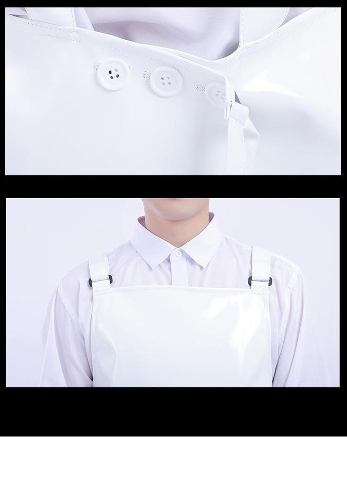 Waterproof PU Apron | Wear-Resistant & Oil-Resistant for Aquatic, Cold Storage, Slaughterhouse, and Food Industry Use