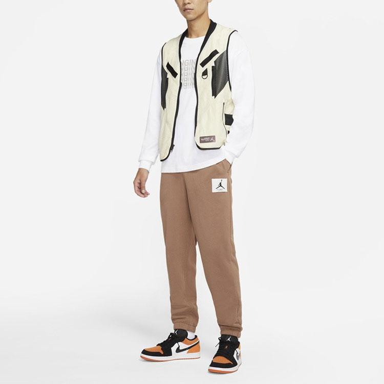 Jordan Essentials Statement Casual Knit Sweatpants Men Bottoms Khaki DA9813-256