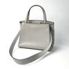 Used ValextraShoulder Bag Ash Gray/gold Leather Women