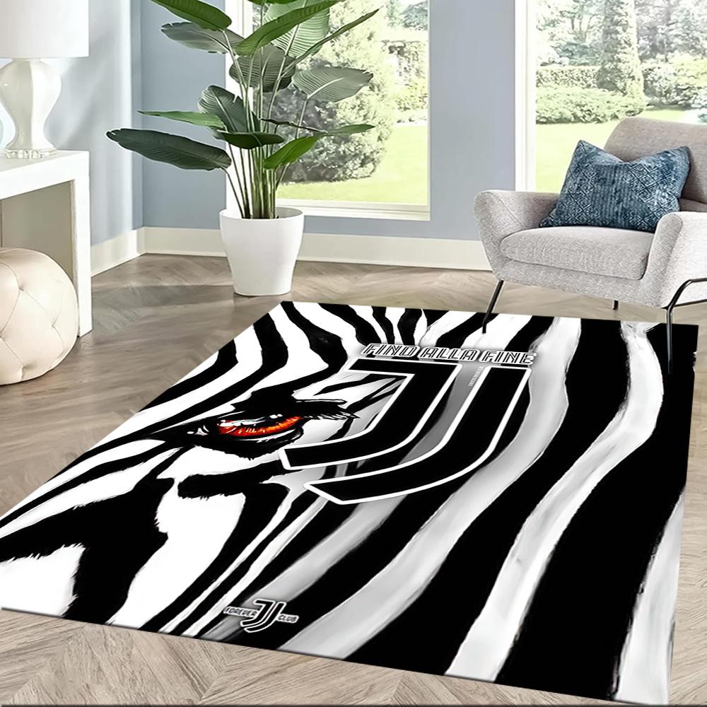 Juventus Floor Mat Suitable For Playrooms Hallway Foyer Dormitory Antislip Carpet Anime Office Decor Luxury Gift For Birthday Christmas Wedding