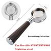 11mm Stainless Steel Double Mouth Portafilter for Breville Sage871/871/878/881 Bottomless Coffee Filter Handle Modification Tool