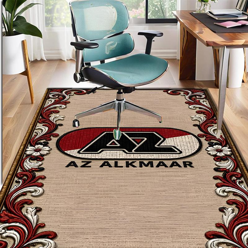 AZ Alkmaar Pattern Rug, Indoor/Outdoor Mat, for Picnic, Gameroom, Bedroom, Office, Living Room, Home Decor Carpet, Birthday Gift