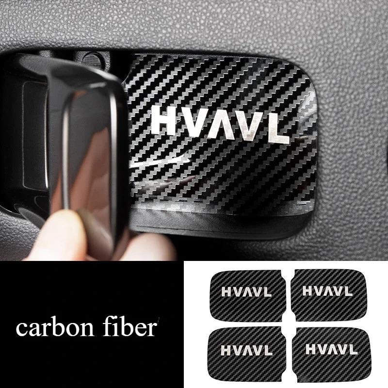 For HAVAL H9 2024-2025 Stainless Steel Silver Car Inside Door Bowl Decoration Cover Interior Car Accessories