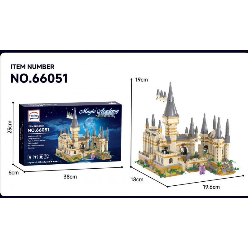 Micro-particle Magic Castle Building Blocks - Assembly Toys for Boys and Girls