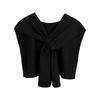 1Pieces Korean Neck Guard Scarve Solid Color Woman's Knitted Cross Shawl Blouse Shoulders Fake Collar Cape Mountaineering Scarf