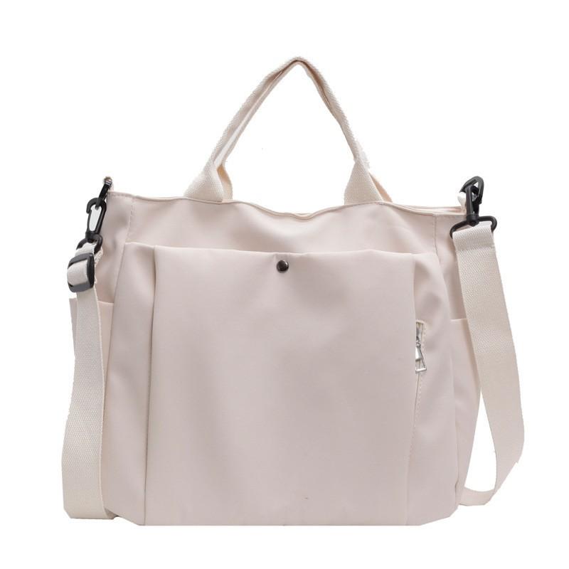 New Portable Cloth Bag Women's Large Capacity Shoulder Fashionable Commuting Cross-body All-matching Tote