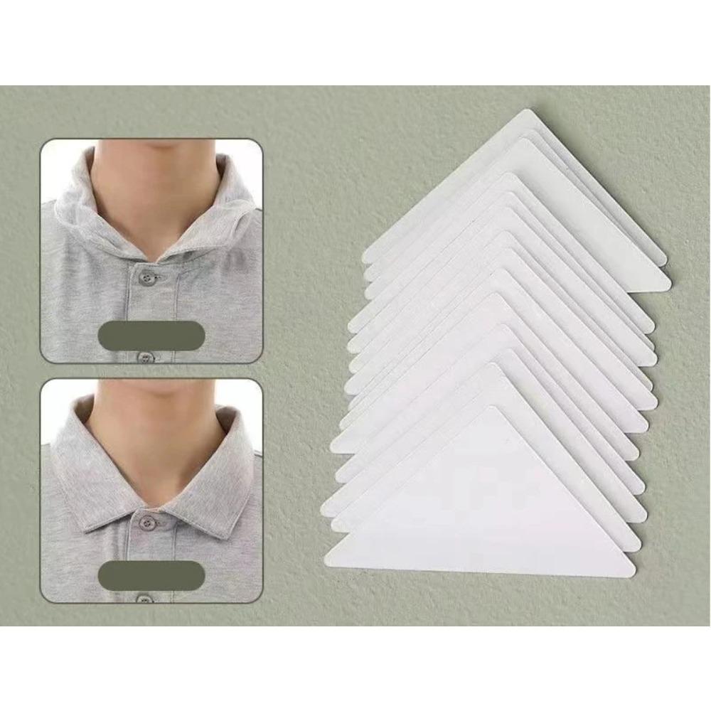 Self-adhesive Collar Fixed Pads Collar Styling Tape Does Not Warp Shirt Neck Protector Pads Shirt Collar Support Pad