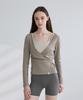 REINAMORA Ballet Eyelet Wrap Cover Roasted Cashew