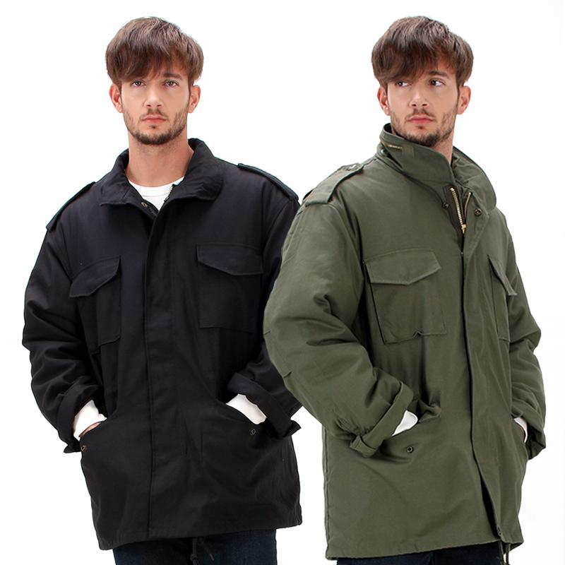 Rothco M65 Field Jacket (Black/Od)