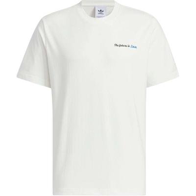 adidas Original Chinesisches V-Day Grafik T-Shirt Bequem Weich Atmungsaktiv Kurzarm Unisex T-Shirt Weiß JM7292
