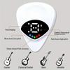Small Multi-function Tuner ABS Acoustic Guitar Tuner New Guitar Pick & Tuner Combo