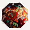 1pc Anime Characters Automatic Opening Umbrella Portable Tri-Fold Design with 8-Bone Iron Frame, Perfect for Outdoor Use, Festive Gifts, Suitable for