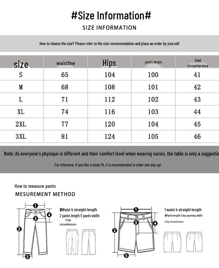 Pantalon de survêtement Baleno Série S&K Coupe décontractée Jambe droite pour homme