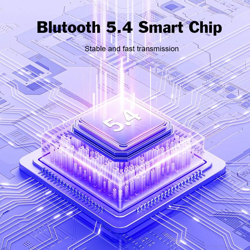 Słuchawka Bluetooth z obrotem 180° OWS Przewodnictwo Powietrzne Muzyka HiFi Z Wyświetlaczem Cyfrowym Zestaw Słuchawkowy Biznesowy na Lewe i Prawe Ucho