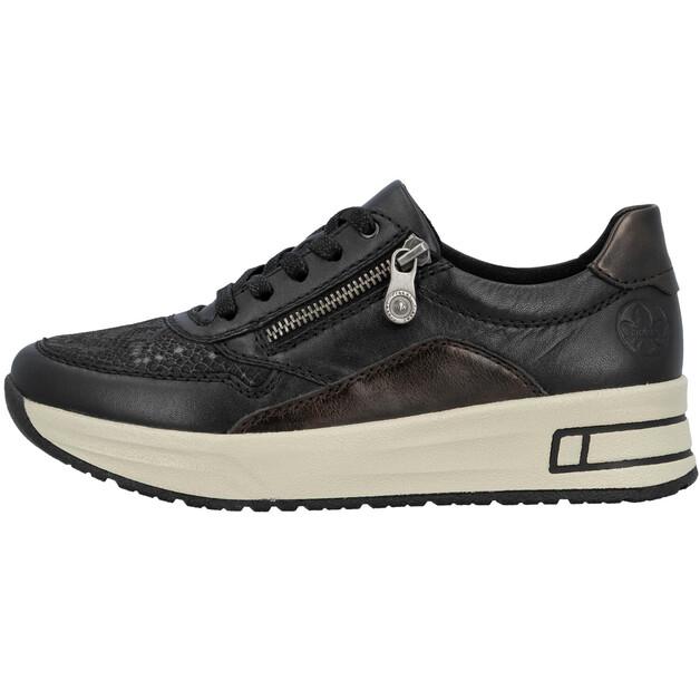 

Женские полуботинки Rieker N8114 чёрные 39