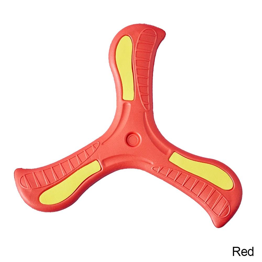 Kids Toy Boomerang Soft Three-Leaf Cross Eva Classic Returning Boomerang Outdoor Toy Backyard Beach Toy Decompression Gift