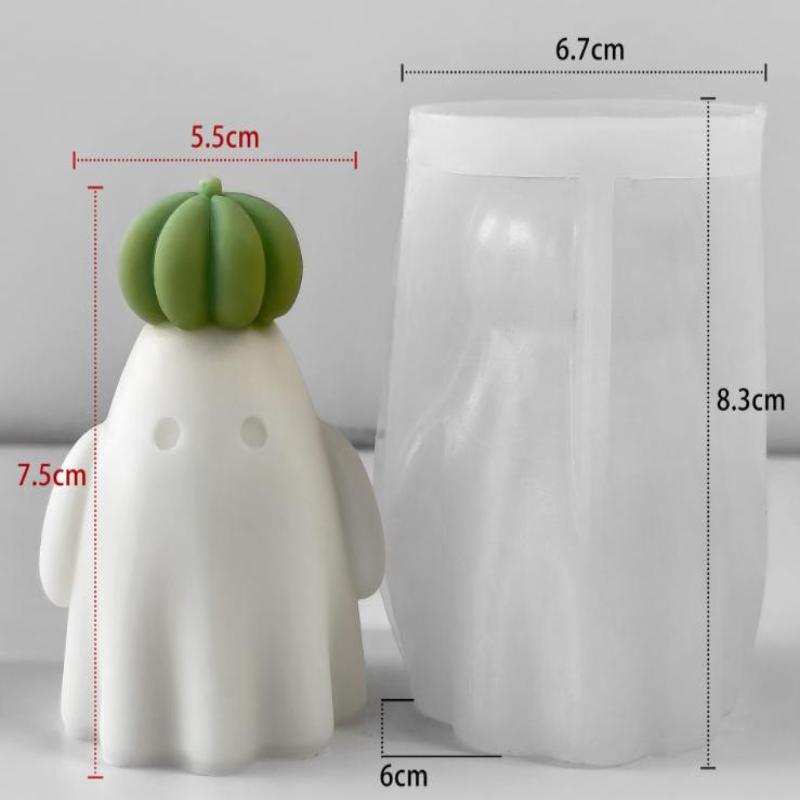 

Хэллоуин Привидение Свеча Силиконовая Форма Сделай Сам Тыква Привидение Украшения Гипсовая Форма Для Жуткого Декора Вечеринки И Подарков Ручной Работы