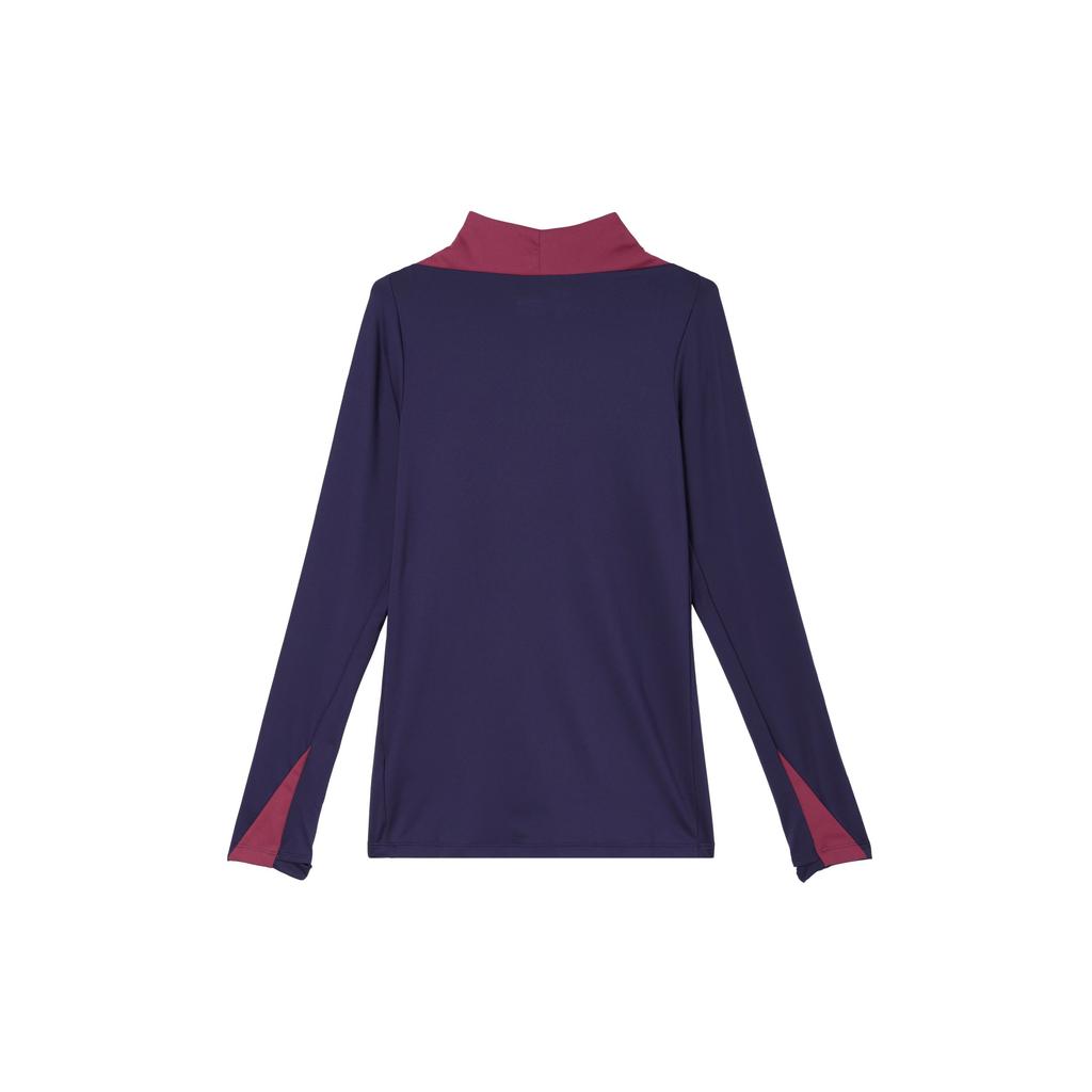 Nike Dri-Fit Strike Color Block Outdoor Casual Long Sleeve Football Shirt Men Tops Purple Ink FJ2991-555