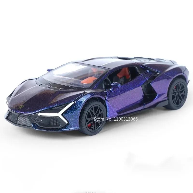 1:32 Lambor Countach Lbwk Revuelto Miniaturmodell Legierung Druckguss Spielzeugauto Mit Ton Licht Rückzieher Fahrzeuge Modeaccessoires