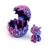 1/2Pcs 3D Printed Dragon Eggs with Mini Dragon Surprise Toys for Kids Birthdays Party Favors Gifts Christmas Goodies Filler