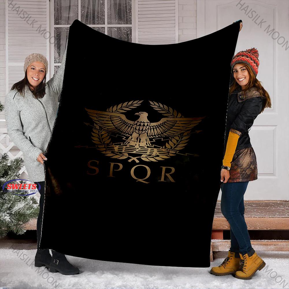 15 Styles Distant Mysterious Roman Empire Print Fluffy Throw Camping Blanket for Children Sofa Throw Thin Blanket Fashion Gifts