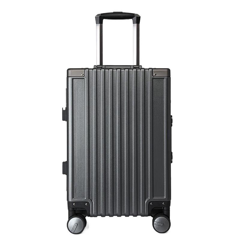 TOBERLIR Fashion Business Front-Opening PC Spinner Suitcase