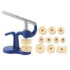 12Pcs Alloy Construction Watch Capping Machine Royal Blue Body Watch Repair Tool  Watchmaker Repair