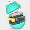 Interesting Tumbler Mint Ball Feeders Puzzle Play Cat Tracks Spinning Toy Game Cat Funny Cat Stick