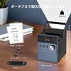 Tragbarer CD FM MP3 Kopfhörer Fernbedienung Wiederaufladbar Kompakter Player, 10W, Bluetooth, Radio, Wiedergabe, USB/AUX Eingang, Klinke, Steuerung, Eingebauter Akku,