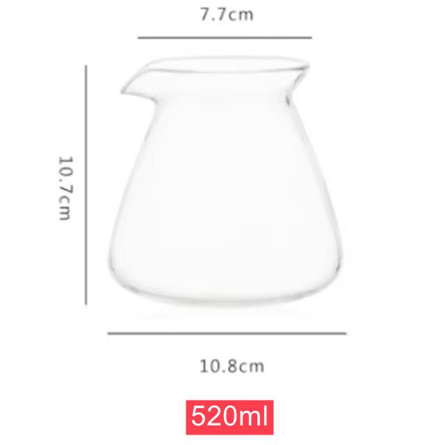 200ml 275ml Glass Coffee Server Coffee Sharing Pot Sniffing Mug Catcher Cup Coffee Tea Kettle Hand Brewing Coffee Bariata Tools
