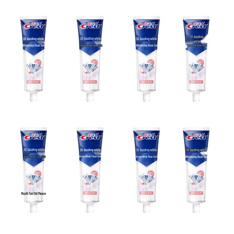 

Crest 3D White Rose Salt Toothpaste