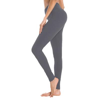Women S High Waist Solid Yoga Leggings For Fitness Cycling