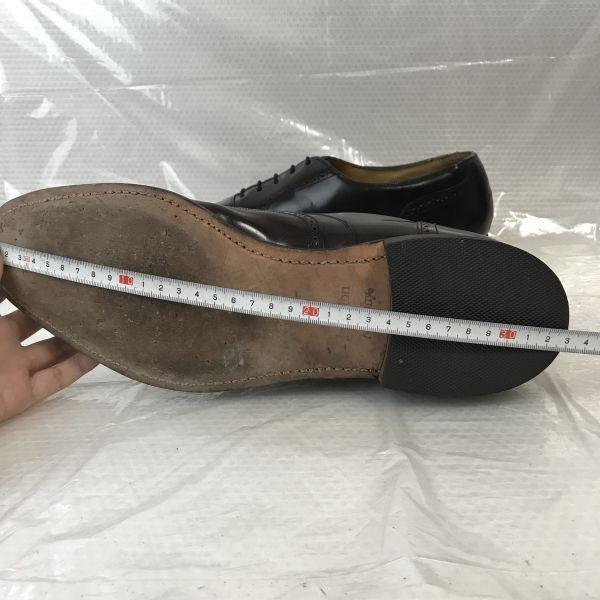 80s-90s USA Made Vintage/Johnston & Murphy OPTIMA/Full Brogue Wingtip/12D/29.0-30.0/Brown/BROWN/(USED)