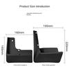 A03E-Car Mudflaps For Toyota Prius 2010-2015 Mudguards Fender Flap Splash Guards Cover Mud Car Wheel Accessories