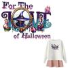 Halloween Costume Pattern Patches, Hoodies, Heat-pressed Patches, Diy Clothing Stickers, T-shirts, Heat-adhesive Patches