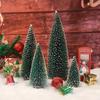 Mini Christmas Tree Stick White Cedar Desktop Small Christmas Tree Decor, Winter Snow Ornaments Trees For Xmas Party Home Party