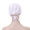 Fashion Elegant Turban Hat Solid Color Elastic Hijab Cap Breathable Tie Straps Under Scarf Caps Female Head Covering