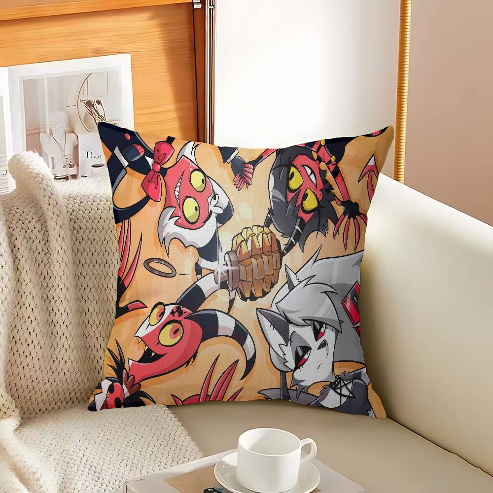 Cartoon H-Helluvas Boss Terror Pillow Cover Design cushion Cover decor Holiday Decorati