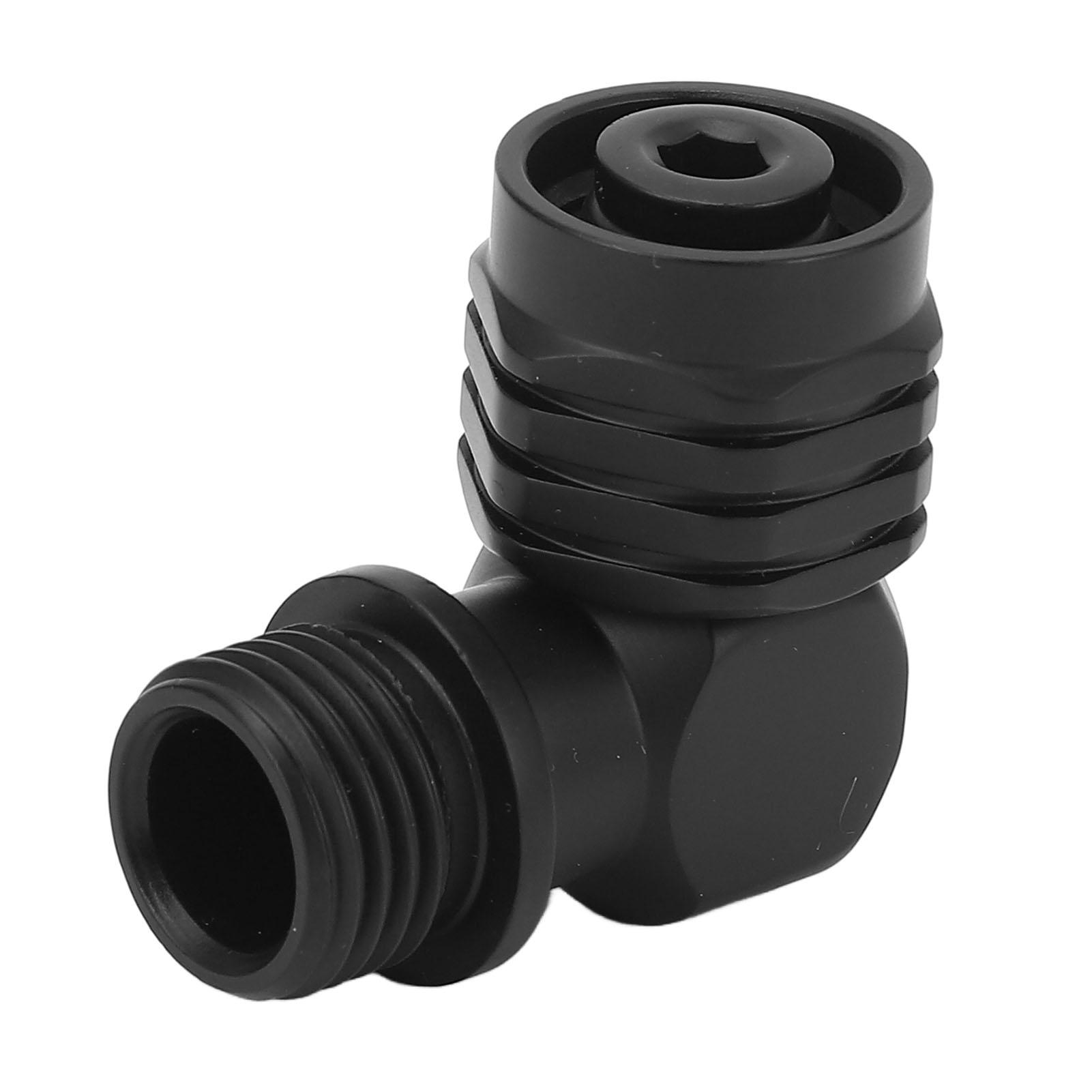 

Соединитель регулятора для дайвинга, поворотный адаптер на 90 градусов для регулятора второй ступени