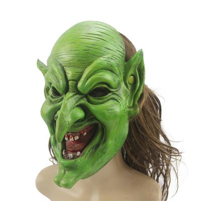 Funny Mask Durable Set Off The Atmosphere Pu Foam 24*28cm Halloween Mask Stand Out Realistic Design 105g Witch Mask Horror Mask