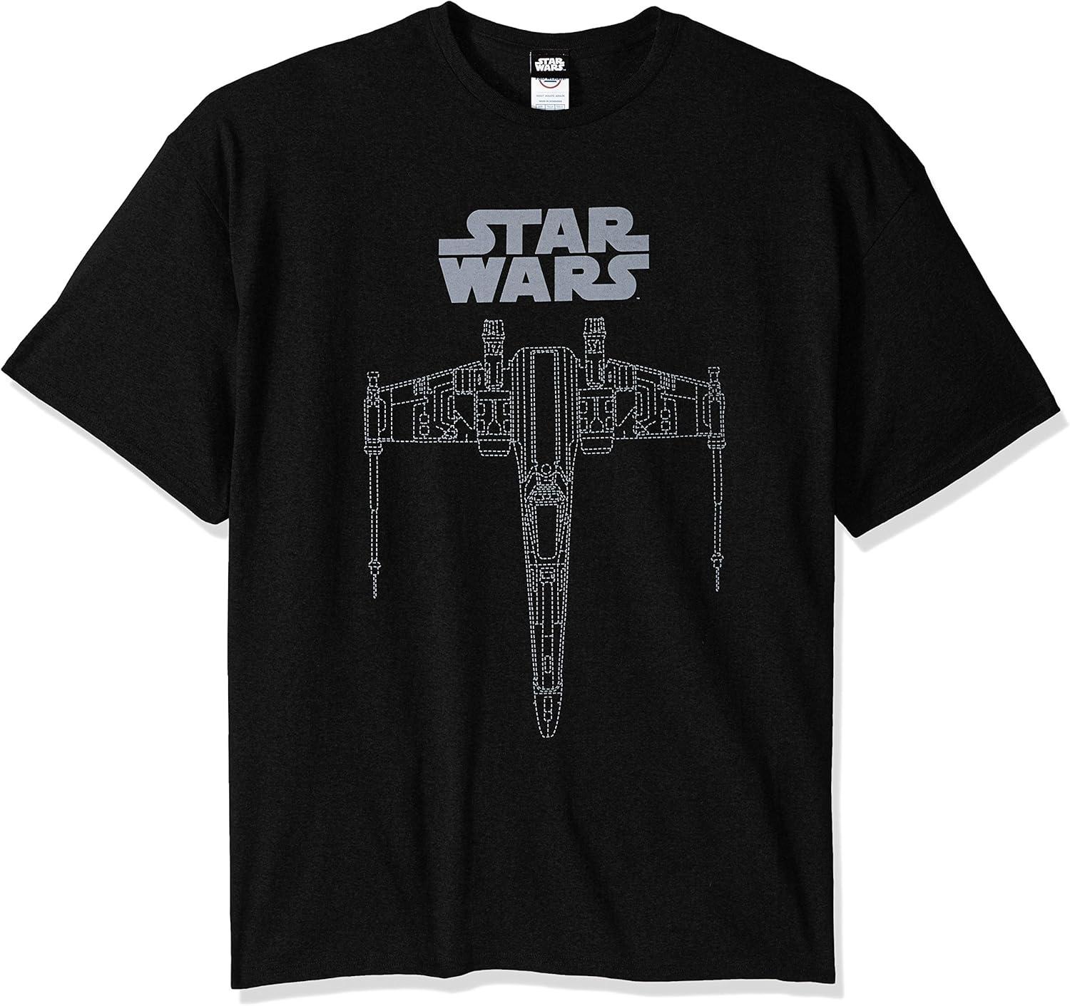 Мужская футболка Star Wars с изображением X-Wing S