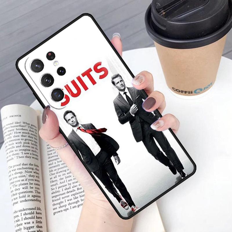 Suits TV Show phone case Cover For Samsung Galaxy S24 S25 Ultra S21 S22 Ultra S10E Note 10 Plus Note 20 FE S23