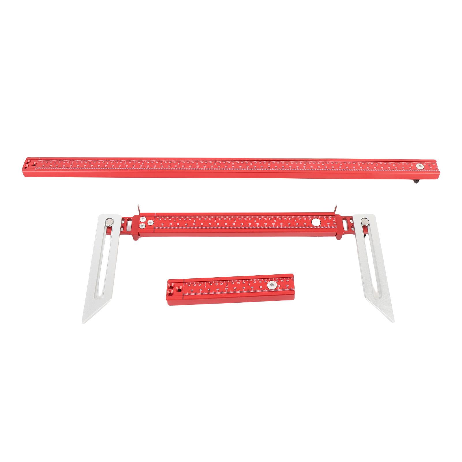 

Шаблон для ступеней лестницы Алюминиевый сплав Тонкая обработка Многофункциональный Портативный Инструмент для измерения лестницы