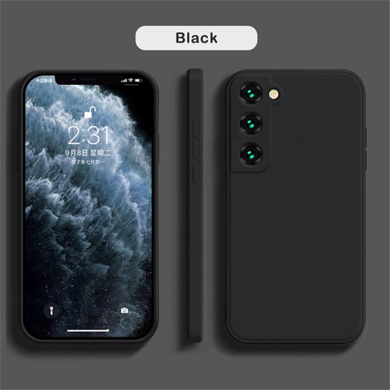 Square Liquid Silicone Phone Case for Samsung Galaxy A16 A26 A36 A56 5G Matte Soft Anti Drop Back Cover Fundas