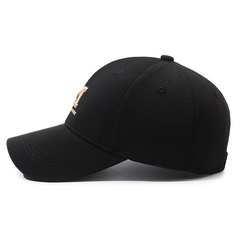 Hat Women's Spring and Autumn Baseball Cap Three-dimensional M letter embroidery Small sunshade Casual outdoor cap Women