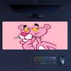 Pink Panther Mouse Pad, Large Gaming Desk Mat, Non-slip XXL Mousepad for Laptop & Tablet, Mini PC Playmat with Stitched Edges